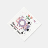 Darf ich dein Foto nehmen? Serviette (Ecke)