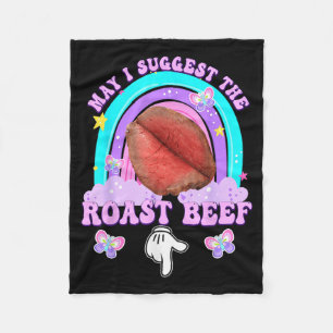 Darf ich den Roastbeef mit peinlichem Humor vorsch Fleecedecke