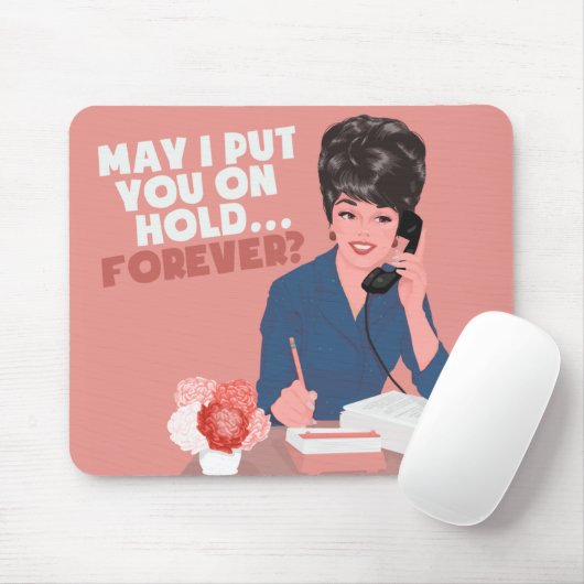 Darf ich dich auf Eis legen? Für immer... Mousepad (Mit Mouse)