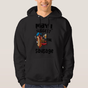 Darf ich die Wurst Frauen Feinschmecker Wurst Lov Hoodie