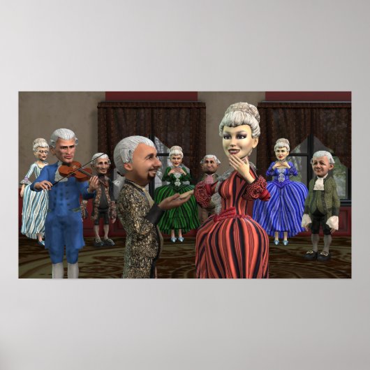 Darf ich diesen Tanz haben? - Kleines Poster (Vorne)