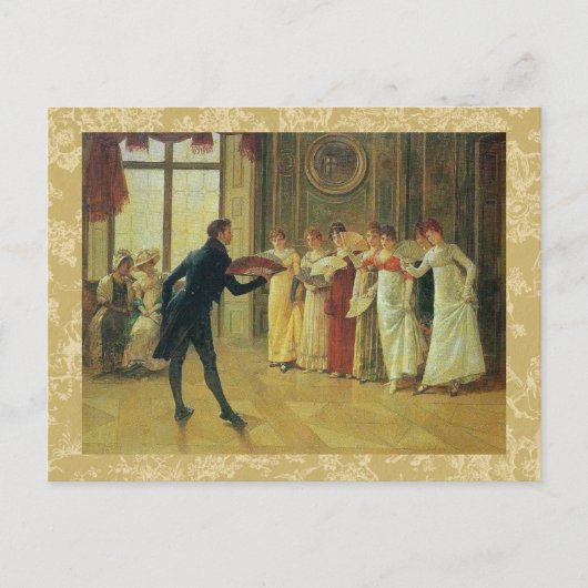 Darf ich diesen Tanz haben? Postkarte (Vorderseite)