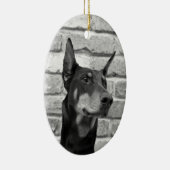 Darf ich dir das Gesicht geben? Keramik Ornament (Rechts)