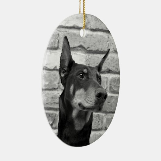 Darf ich dir das Gesicht geben? Keramik Ornament (Rechts)