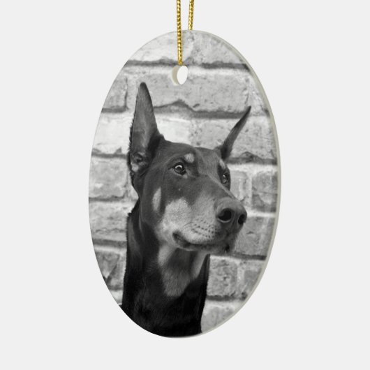 Darf ich dir das Gesicht geben? Keramik Ornament (Links)