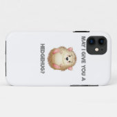 Darf ich dir einen Hedgehug geben? Case-Mate iPhone Hülle (Rückseite (Horizontal))