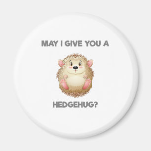 Darf ich dir einen Hedgehug geben? Magnet