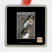 Darf ich Dis tanzen? Ornament Aus Metall (Vorne)