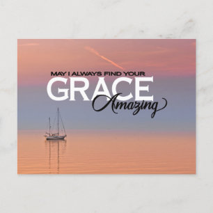 Darf ich immer Ihre Gnade Phantastisch Christlich  Postkarte