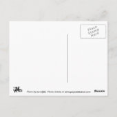 Darf ich mich vorstellen? postkarte (Rückseite)