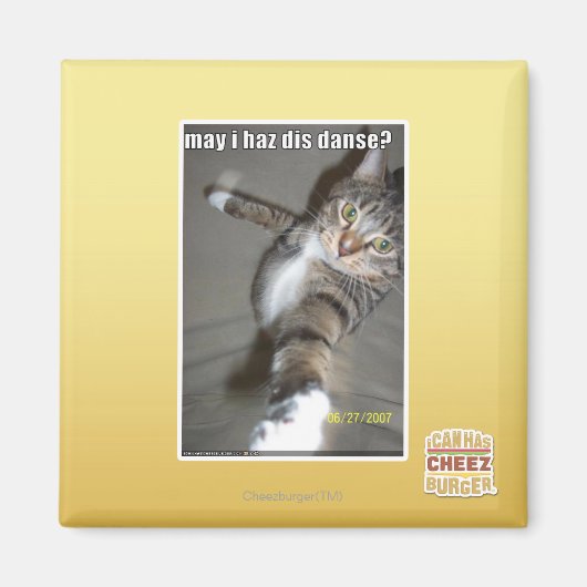 Darf ich tanzen? magnet (Vorne)