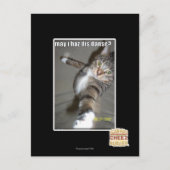 Darf ich tanzen? postkarte (Vorderseite)