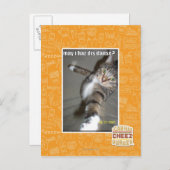 Darf ich tanzen? postkarte (Vorne/Hinten)