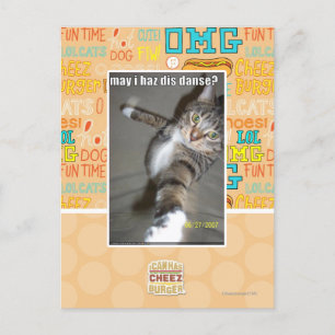 Darf ich tanzen? postkarte