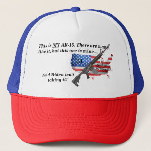 Darf nicht mit der amerikanischen Flagge meine AR1 Truckerkappe