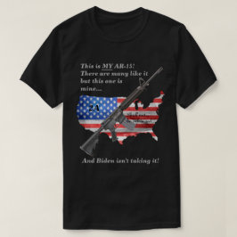 Darf nicht unter amerikanischer Flagge verstoßen w T-Shirt