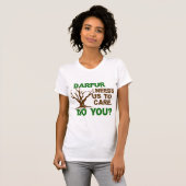 Darfur-Bewusstsein T-Shirt (Vorne ganz)