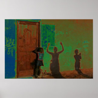 Darfur Doorway Poster