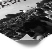 Darfur-Protest Poster (Ecke)