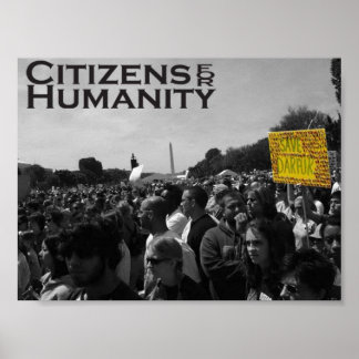 Darfur-Protest Poster