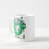 Dargan Familienwappen Kaffeetasse (Vorderseite Links)