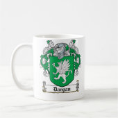 Dargan Familienwappen Kaffeetasse (Links)