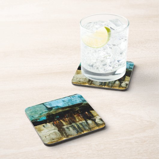 Dargestellter Felsen-Staatsangehöriger Lakeshore Untersetzer (Rechte Seite)