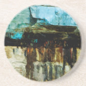 Dargestellter Felsen-Staatsangehöriger Lakeshore Untersetzer (Vorne)