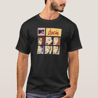 Daria Character Squares Premium T-Shirt