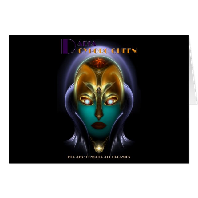 Daria Cyborg Queen (Vorderseite (Horizontal))