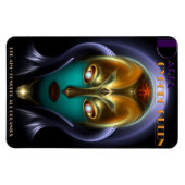 Daria Cyborg Queen Foto Magnet (Horizontal)
