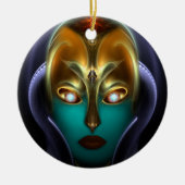 Daria Cyborg Queen Keramikornament (Vorne)