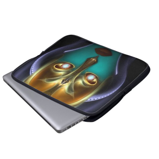 Daria Cyborg Queen Laptop Sleeve (Vorne Knopf)
