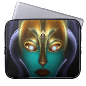 Daria Cyborg Queen Laptop Sleeve (Vorderseite)