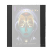 Daria Cyborg Queen Notizblock (Vorderseite)