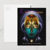 Daria Cyborg Queen Postkarte (Vorne/Hinten)
