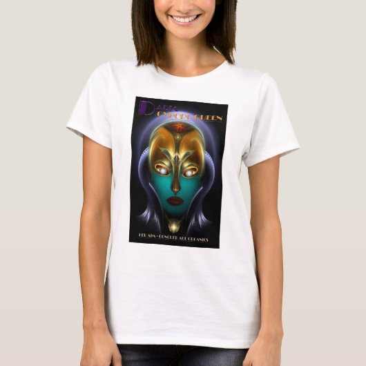 Daria Cyborg Queen T-Shirt (Vorderseite)
