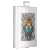 Daria Cyborg Queen Tech 8oz Classic Flask Flachmann (Rechts)