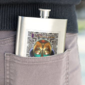 Daria Cyborg Queen Tech 8oz Classic Flask Flachmann (Beispiel)