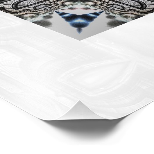 Daria Cyborg Queen Tech Foto Print (Ecke)