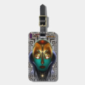 Daria Cyborg Queen Tech Gepäckanhänger (Vorderseite vertikal)