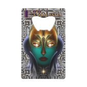 Daria Cyborg Queen Tech Kreditkarte Flaschenöffner (Rückseite)
