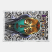 Daria Cyborg Queen Tech Küchentuch (Horizontal)