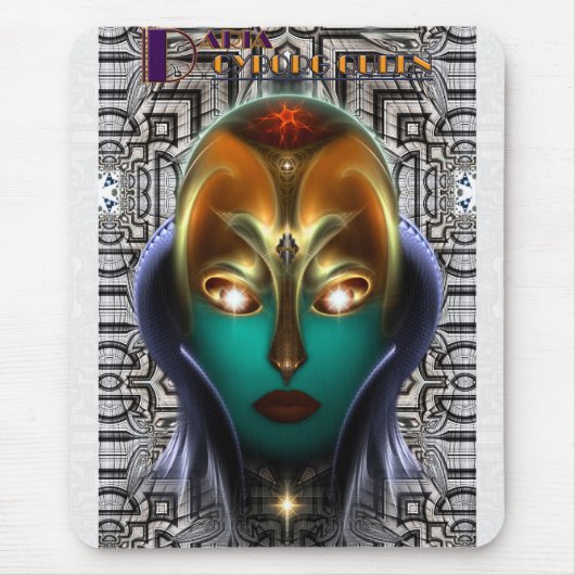 Daria Cyborg Queen Tech Mousepad (Vorne)