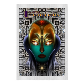 Daria Cyborg Queen Tech Perfect Poster