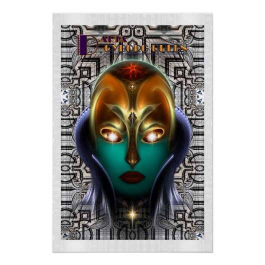Daria Cyborg Queen Tech Perfect Poster (Vorderseite)
