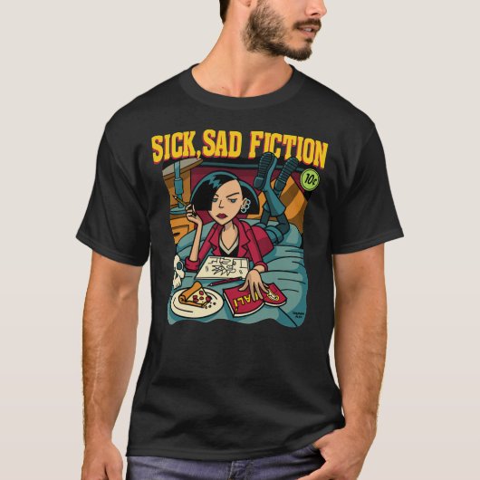 Daria T-ShirtSick Sad Fiktion Klassischer T - Shir T-Shirt (Vorderseite)