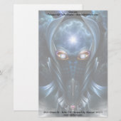 Darian Warrior Briefpapier (Vorne/Hinten)