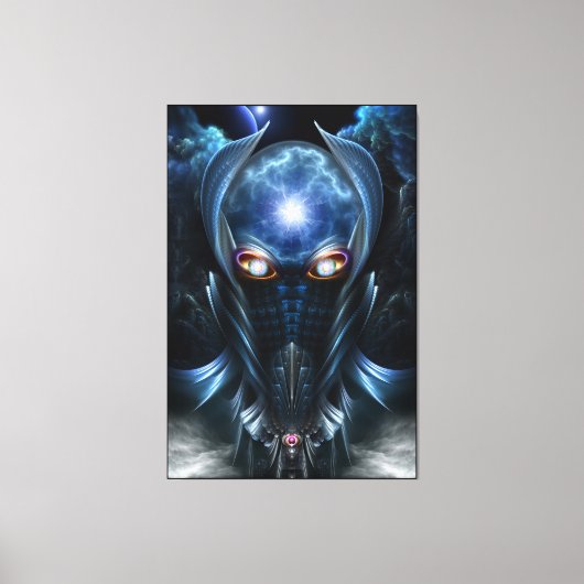 Darian Warrior Canvas Print Leinwanddruck (Vorderseite)