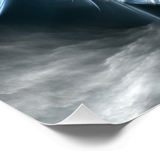 Darian Warrior Perfect Poster (Ecke)